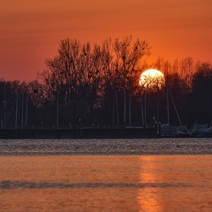 Sunset in Kressbronn